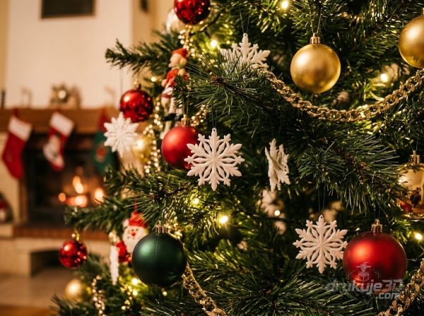 Płatki śniegu na choinkę z druku 3D – ażurowe zawieszki o średnicy 7 cm w dziesięciu różnych wzorach